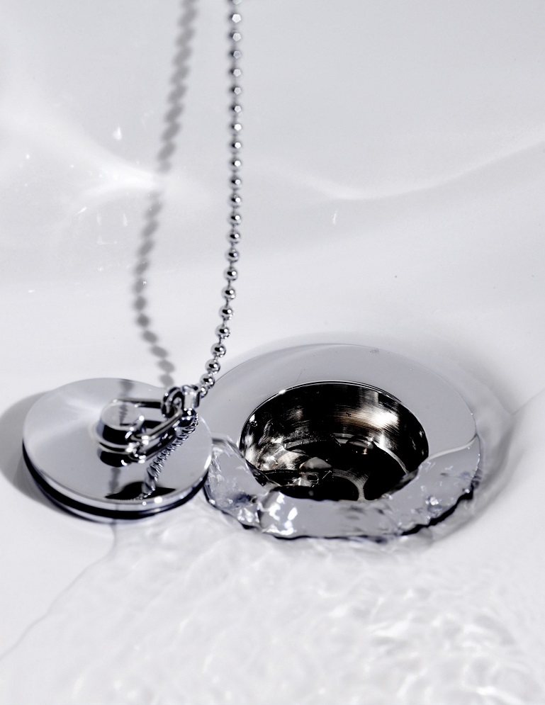 water down drain