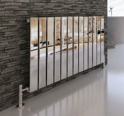 reflective chrome radiator