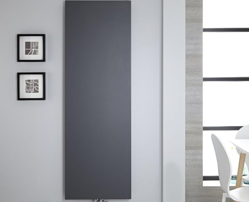 designer anthracite modern radiator