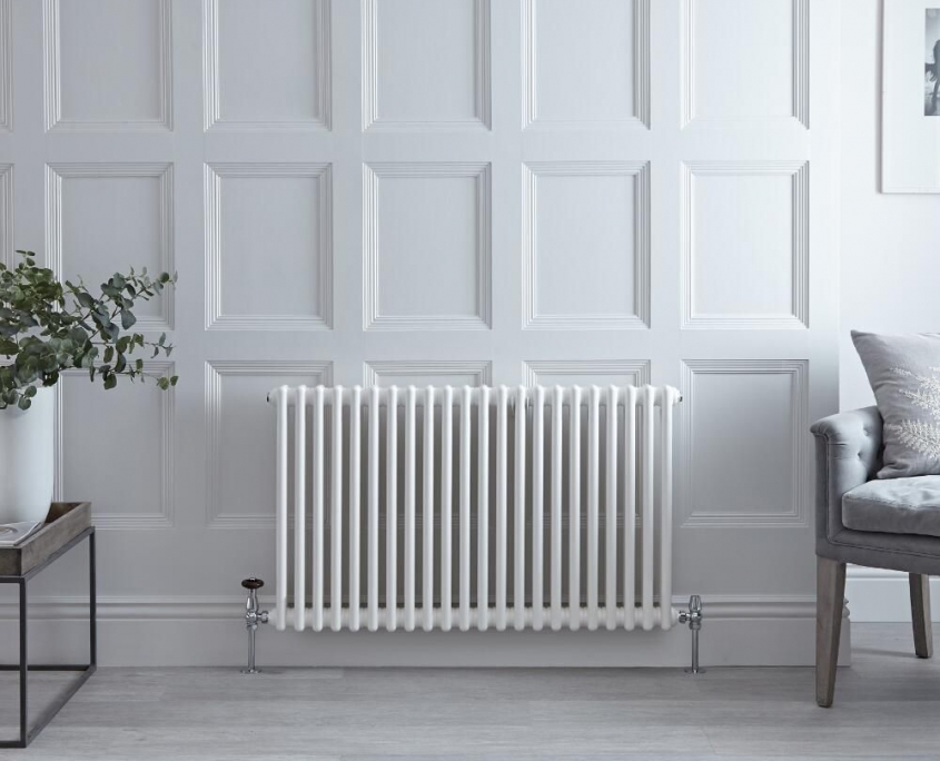 white horizontal traditional rad