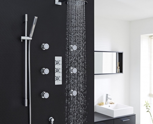 kristal thermostatic shower