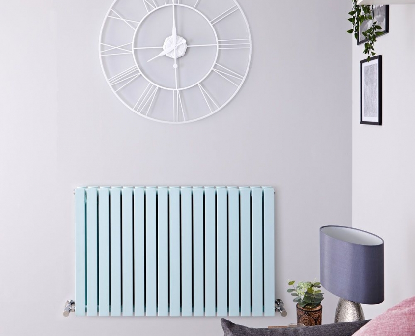 sloane mint green horizontal radiator