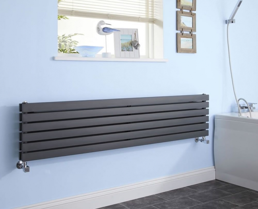 sloane anthracite horizontal radiator