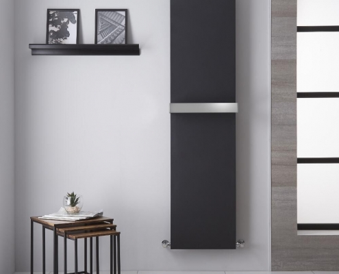 trevi antrhacite vertical radiator